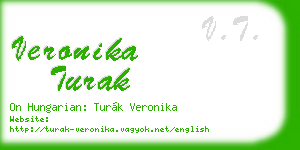 veronika turak business card